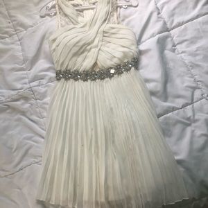 Short White Formal Dress